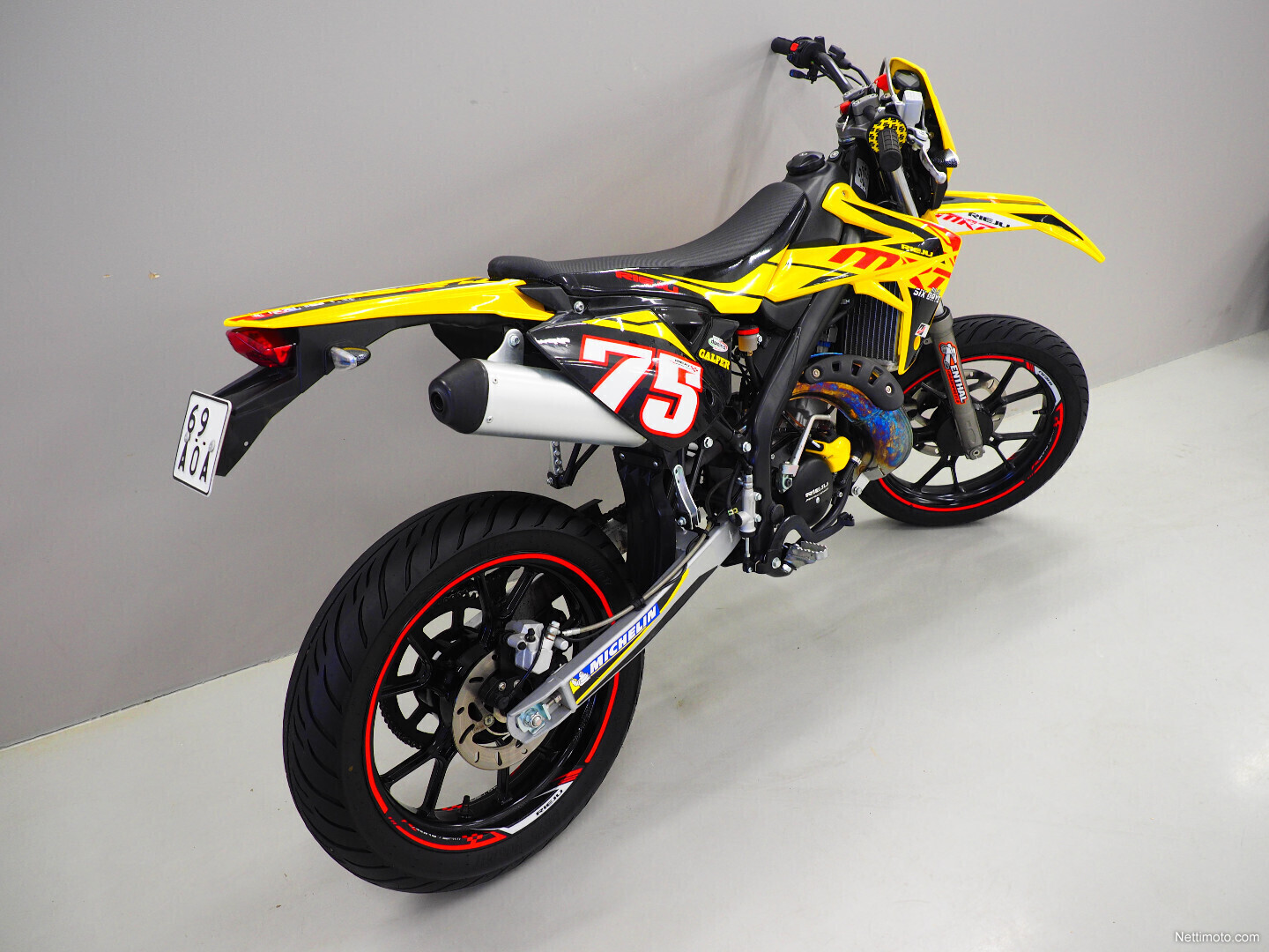 Rieju Mrt Motard Sixdays Replica Hieno Cm Kauhava Mopo