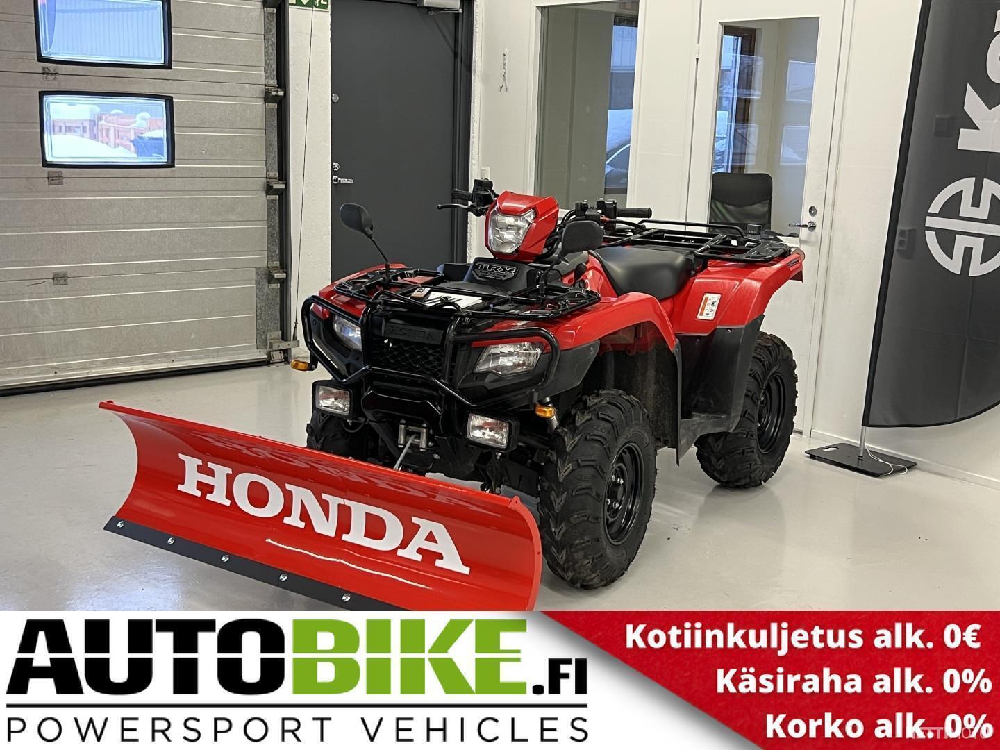 Honda Trx Fa Fa Puskulevy Vinssi Aut Vaihteisto