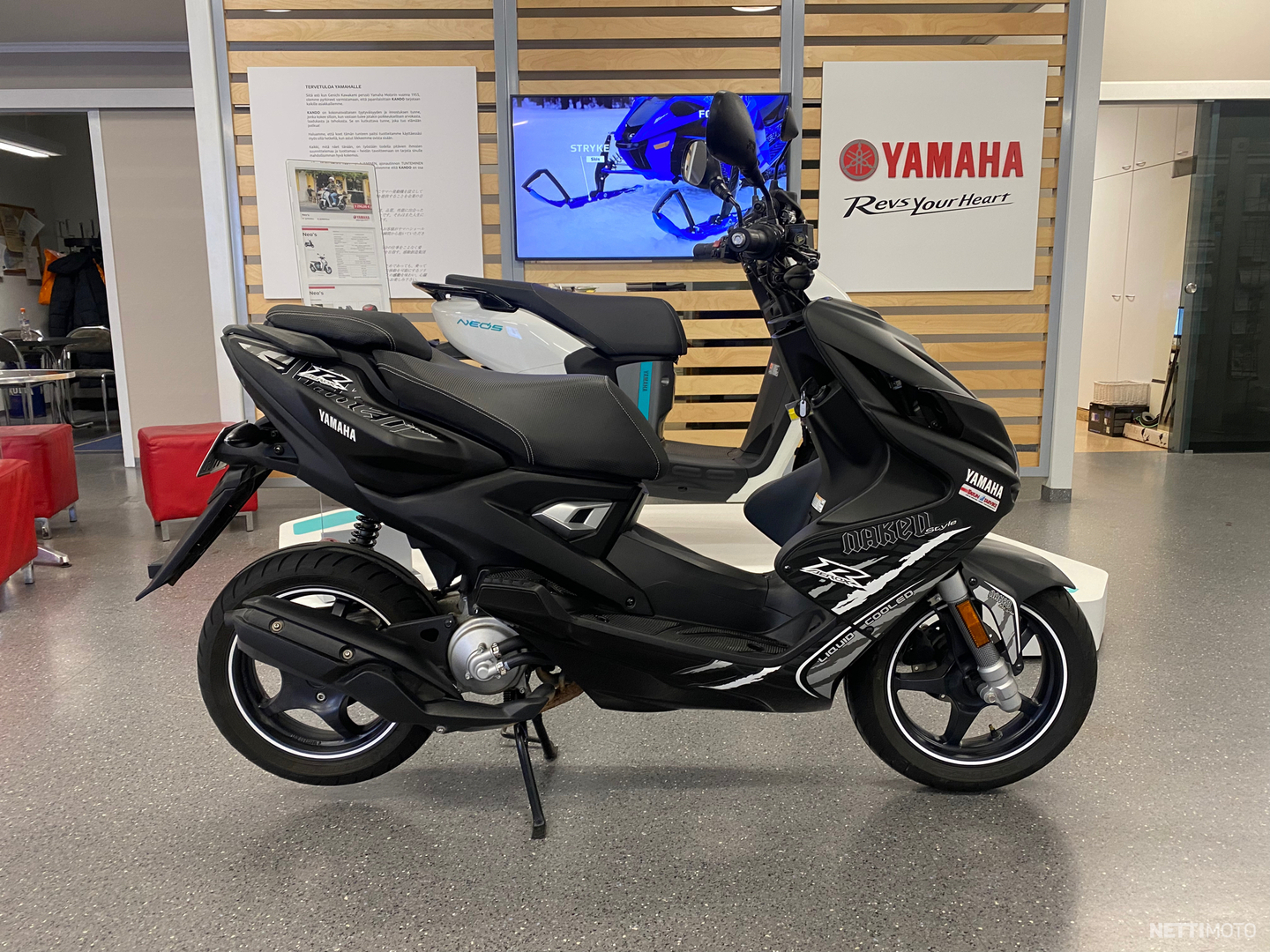 Yamaha Aerox Ns Naked Kuin Uusi Cm Tornio Skootteri