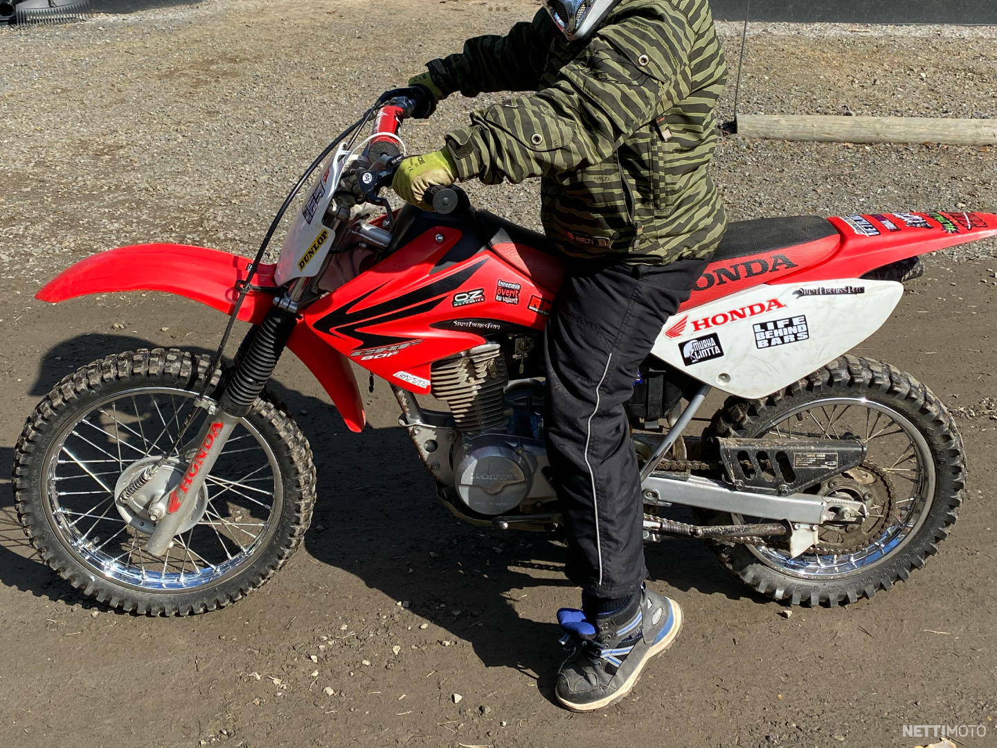 Honda Crf F Cm Sein Joki Moottoripy R Nettimoto