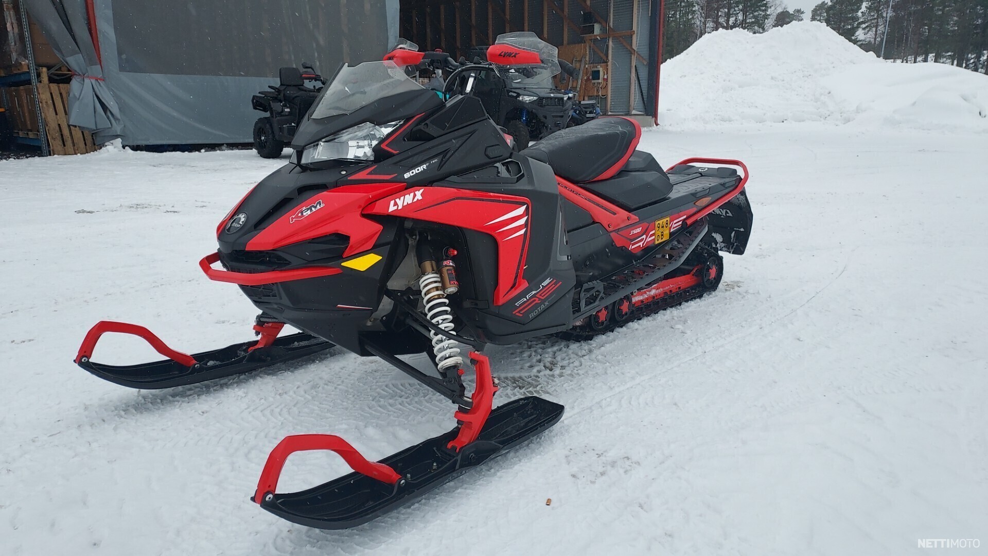 Lynx Rave Re E Tec Cm Kajaani Snow Mobile