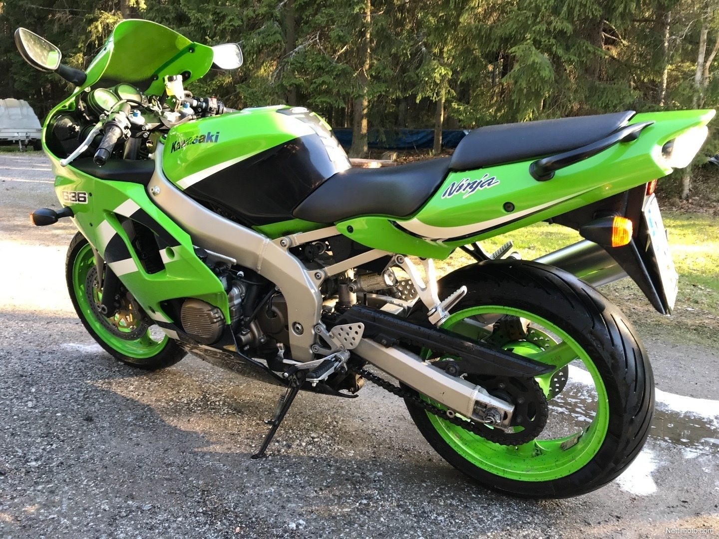 Kawasaki ZX 6R 636 600 cm³ 2002 Sipoo Moottoripyörä Nettimoto