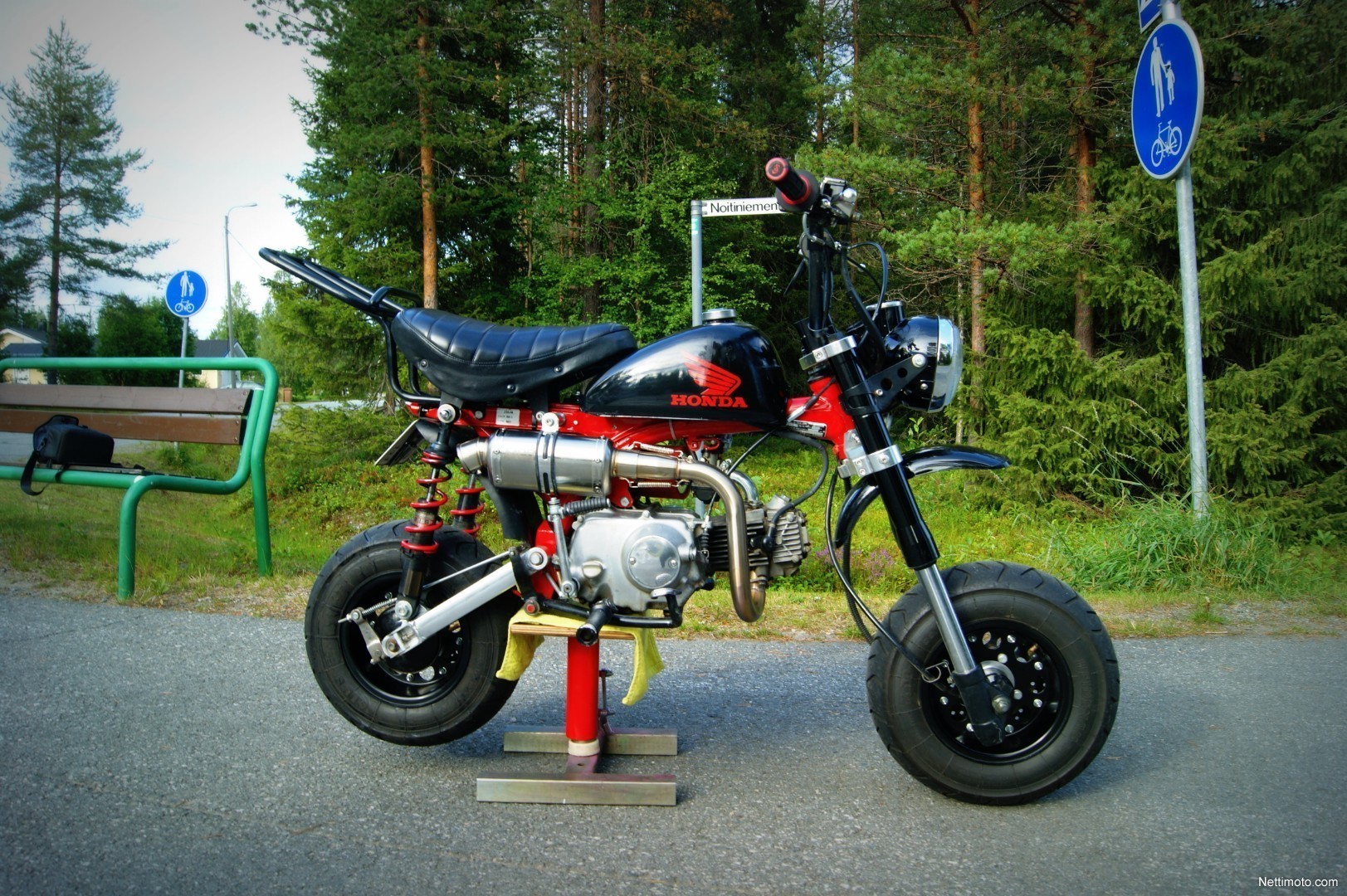 Honda Monkey Cm Kuusamo Mopo Nettimoto