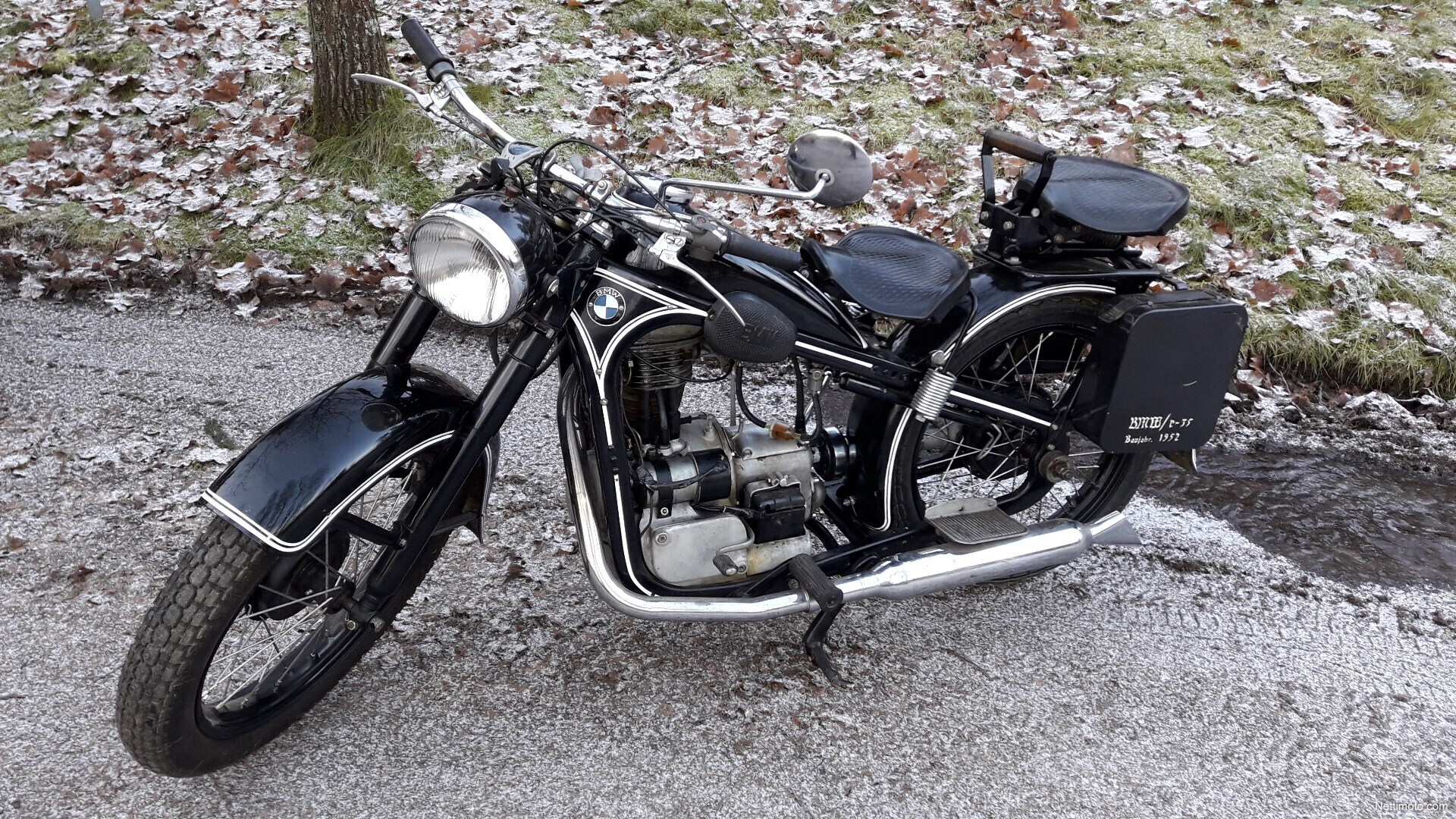 BMW R R35 Museorekisteröity 350 cm³ 1952 - Nummi-Pusula - Motorcycle