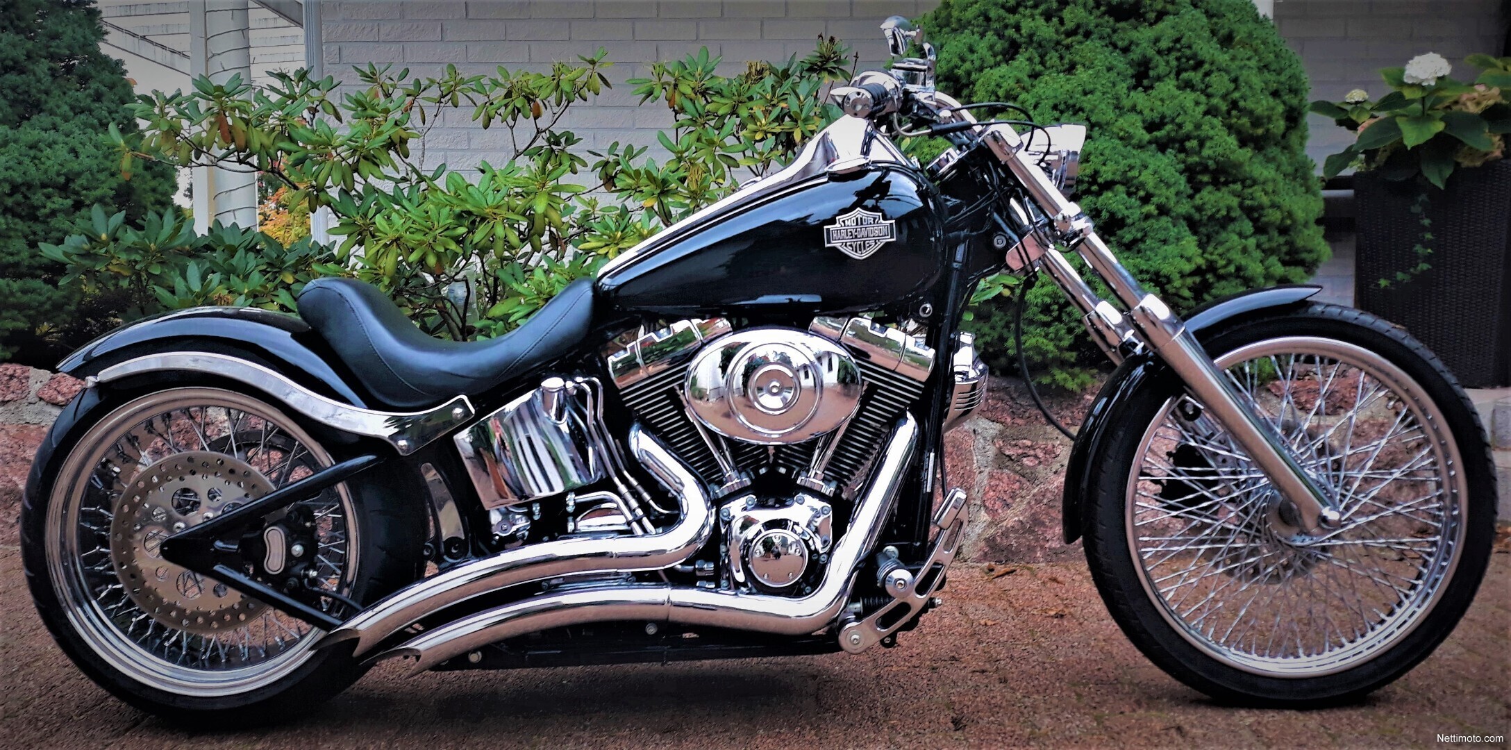 Harley-Davidson Softail Custom Deuce **240 mm:n TAKARENGAS ...