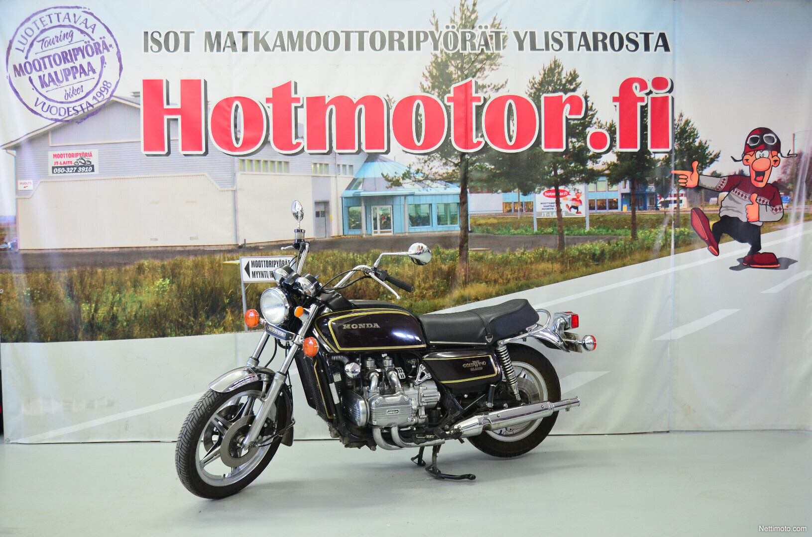 Honda GL 1000 GoldWing Museorekisteröity "tuplasti