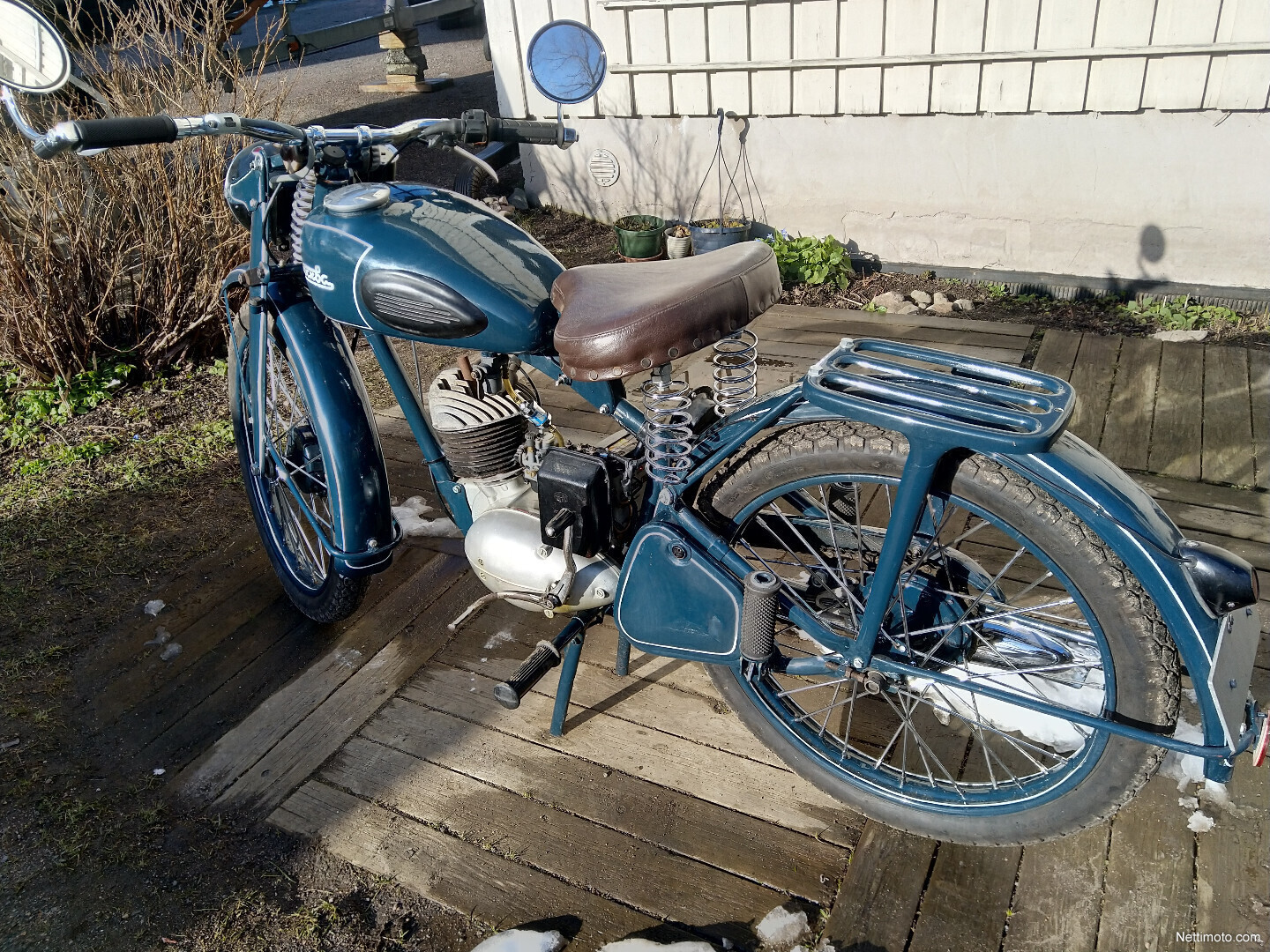 Moskva - M1a 125 cm³ 1951 - Helsinki - Moottoripyörä - Nettimoto