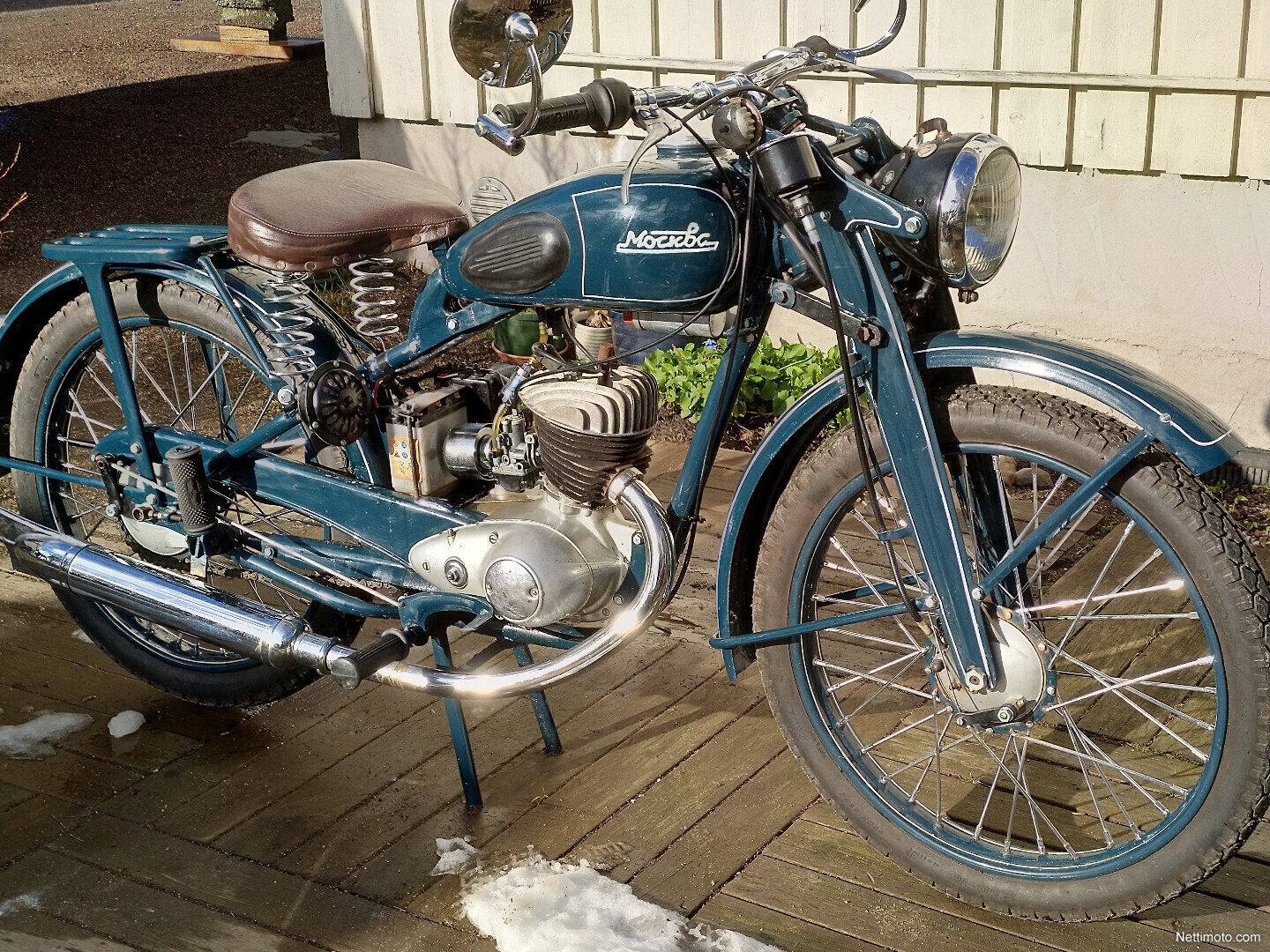 Moskva - M1a 125 cm³ 1951 - Helsinki - Moottoripyörä - Nettimoto