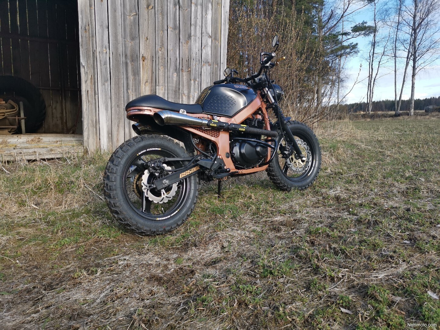 Suzuki GS 500 E Scrambler 500 cm³ 1990 - Pietarsaari ...