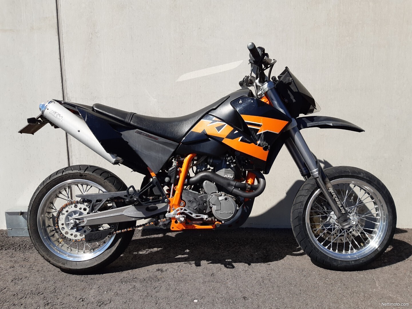 KTM 640 LC4 Supermoto 650 cm³ 2007 Vantaa Moottoripyörä Nettimoto