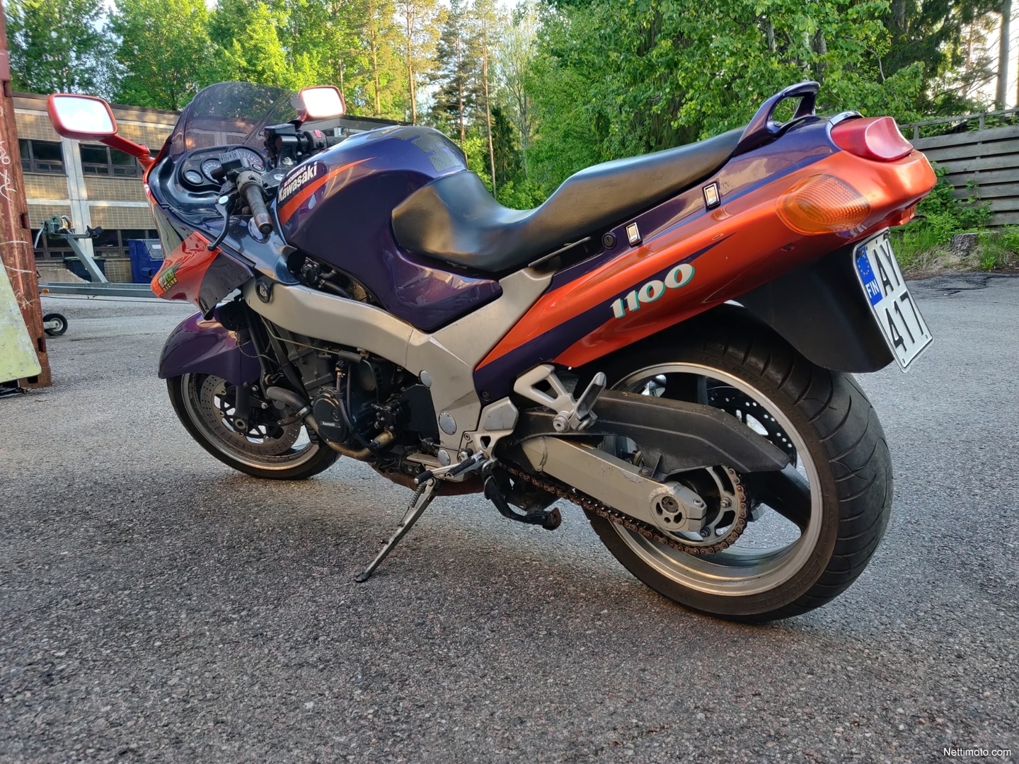 Kawasaki zzr 1100 двигатель