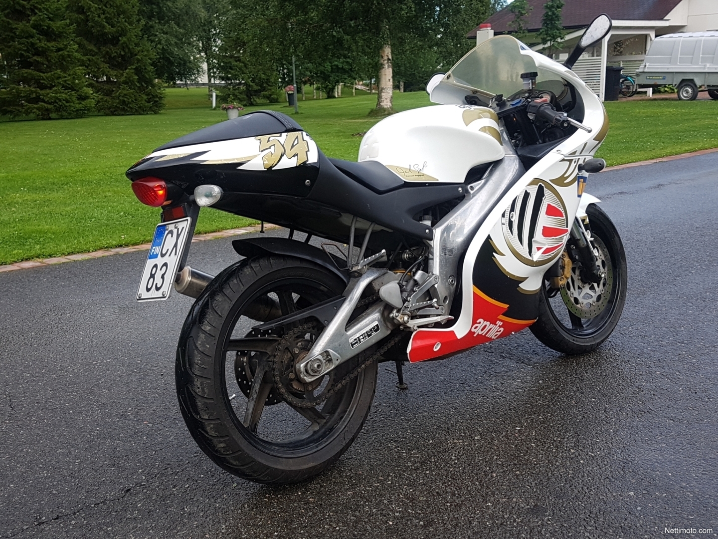  Aprilia  RS  125  k nen 2t  kyykky 125  cm  2004 Kuopio 