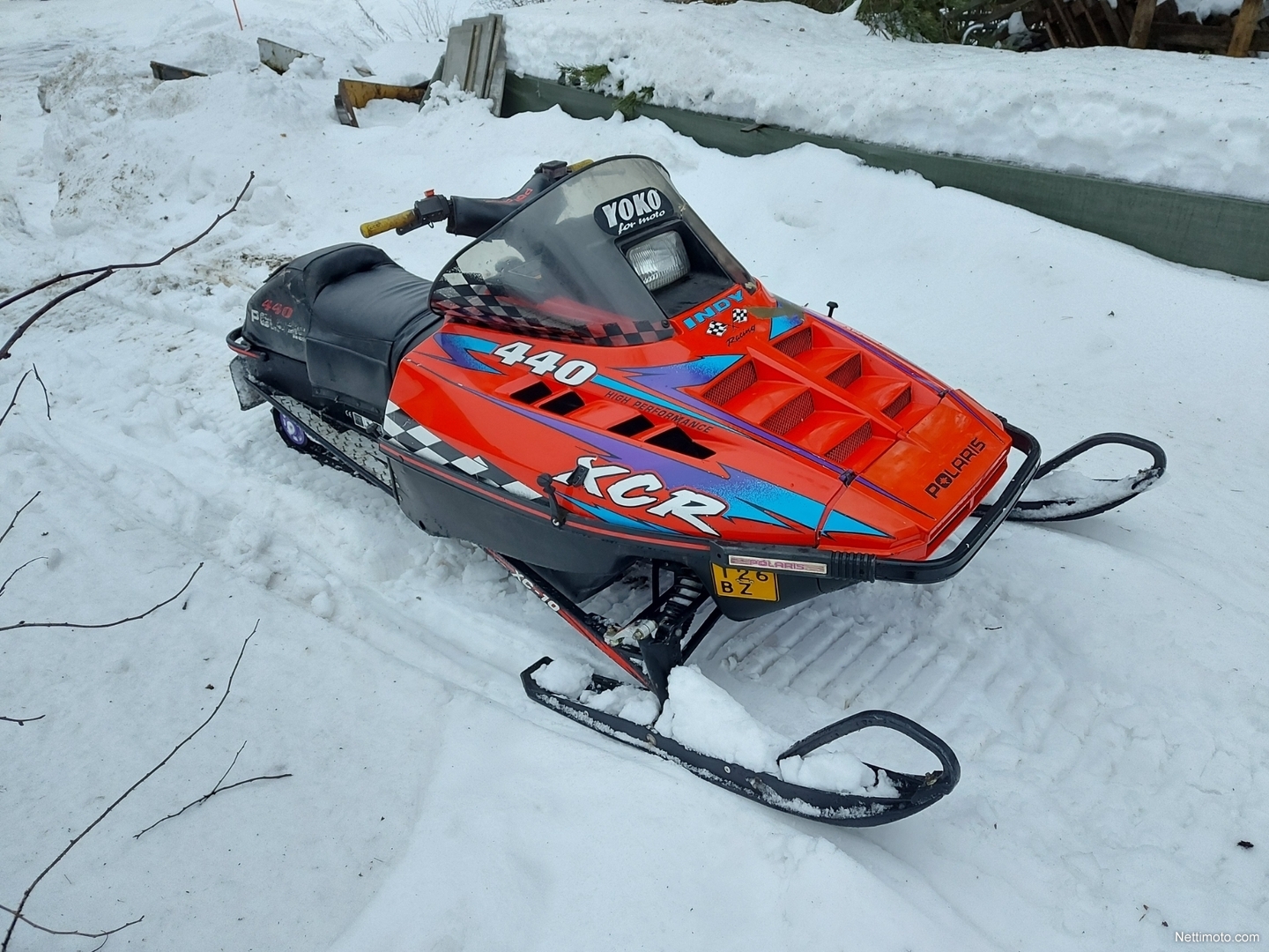 Polaris XCR indy xcr 440 sp AITO klassikko 450 cm³ 1998 - Askola ...