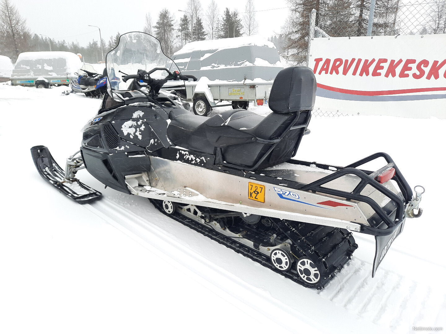 Arctic Cat Bearcat 570 Xt Startti Siisti Pitkä Leveätelainen Touring