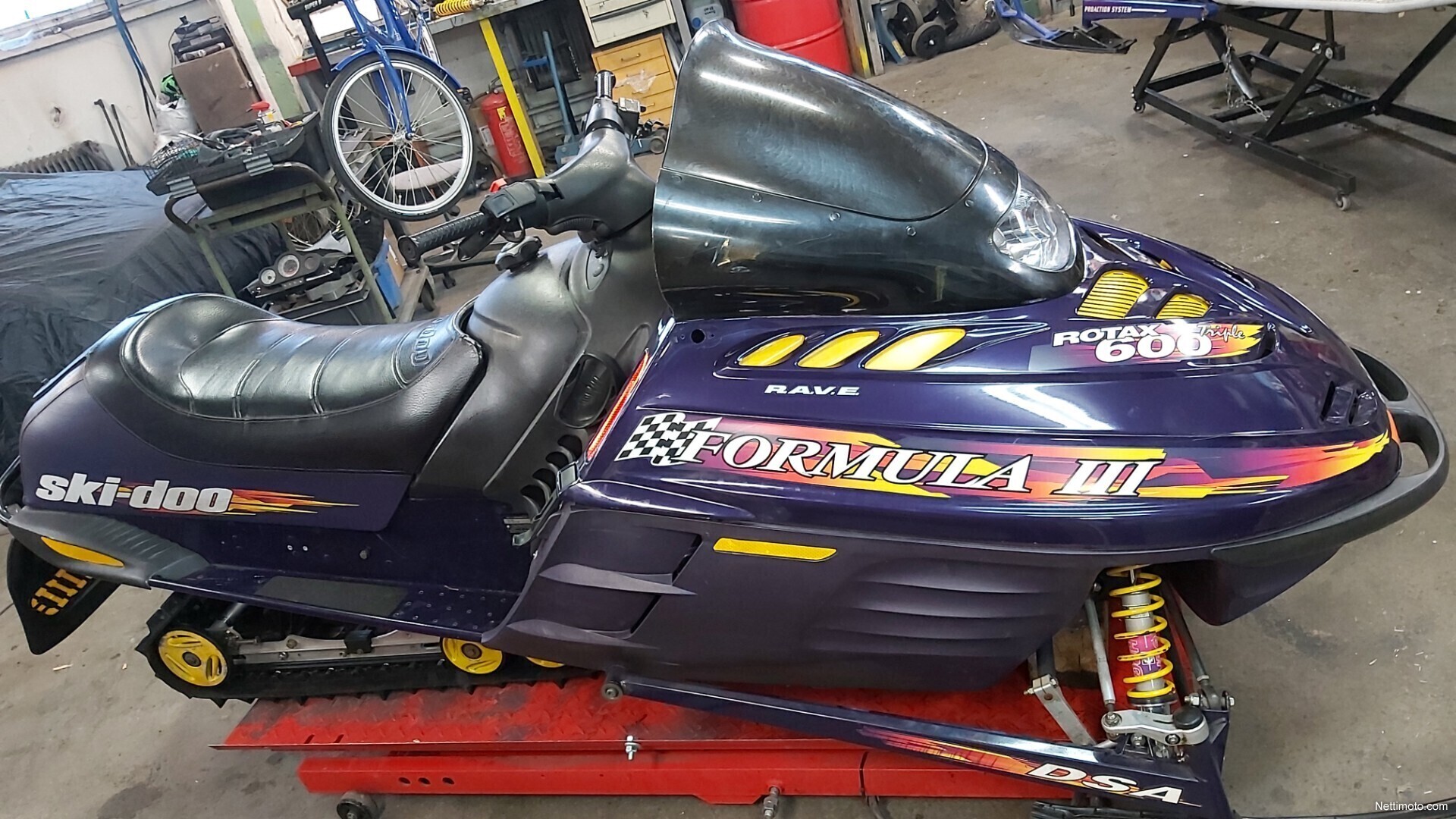SkiDoo Formula Formula III 600 cm³ 1998 Oulu Moottorikelkka