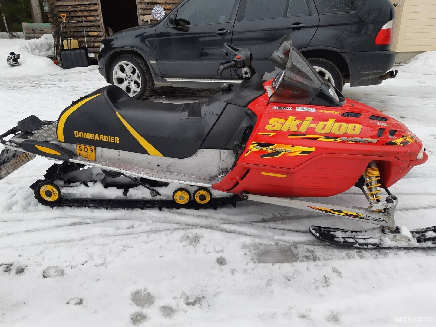 2003 Ski-doo Mxz 600 Ho Top Speed Ski-Doo MX Z renegade 600 cm³ 2003 - Kruunupyy - Moottorikelkka - Nettimoto