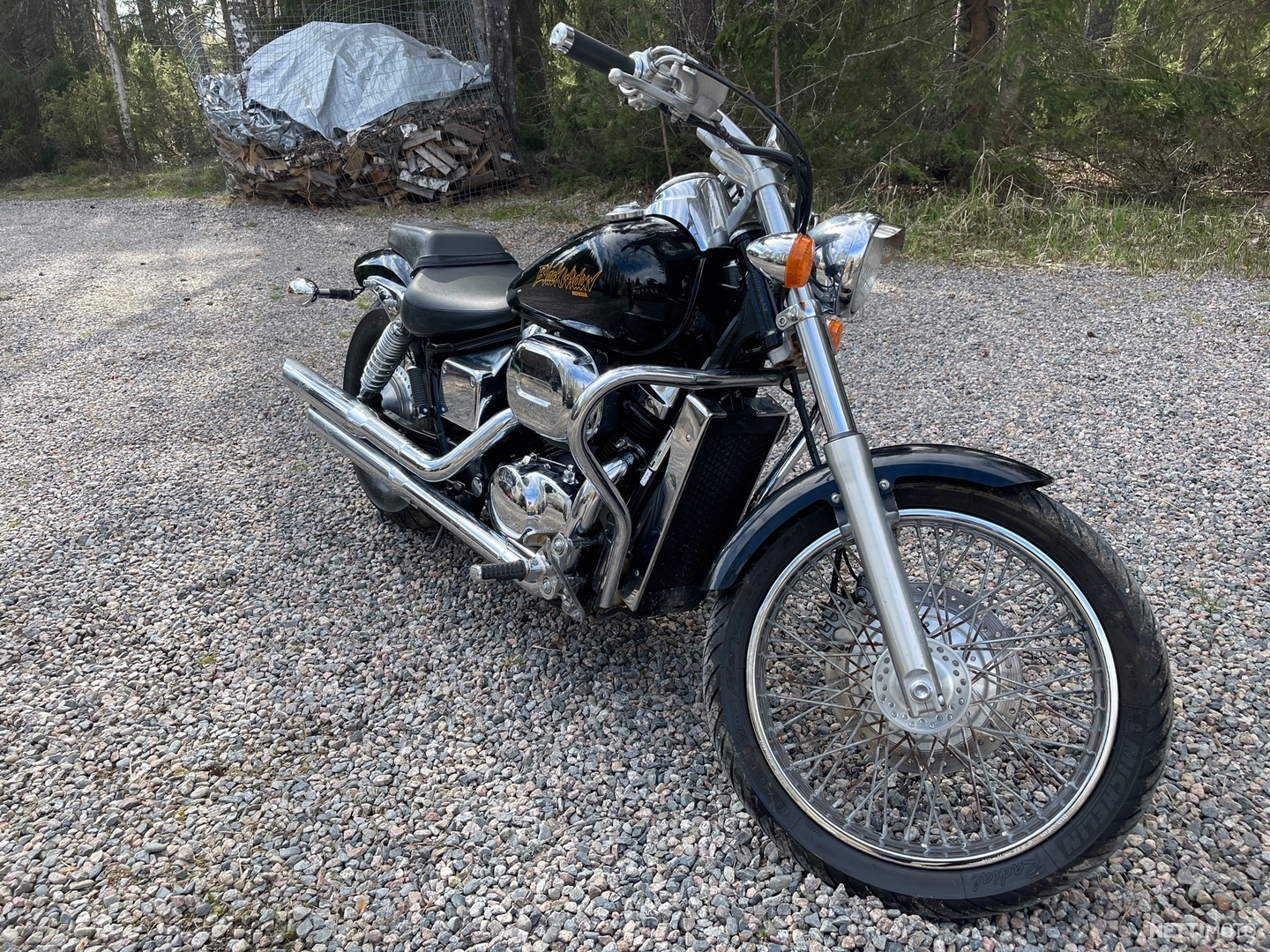 honda shadow 750 black widow