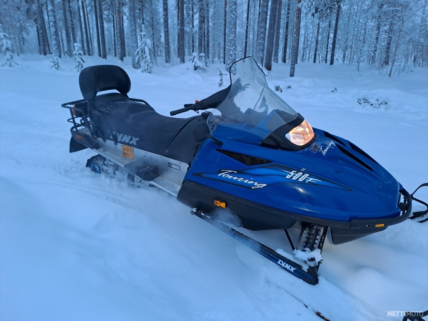 Lynx 500 F Touring startilla ja pakilla 500 cm³ 2000 - Sodankylä - Snow ...