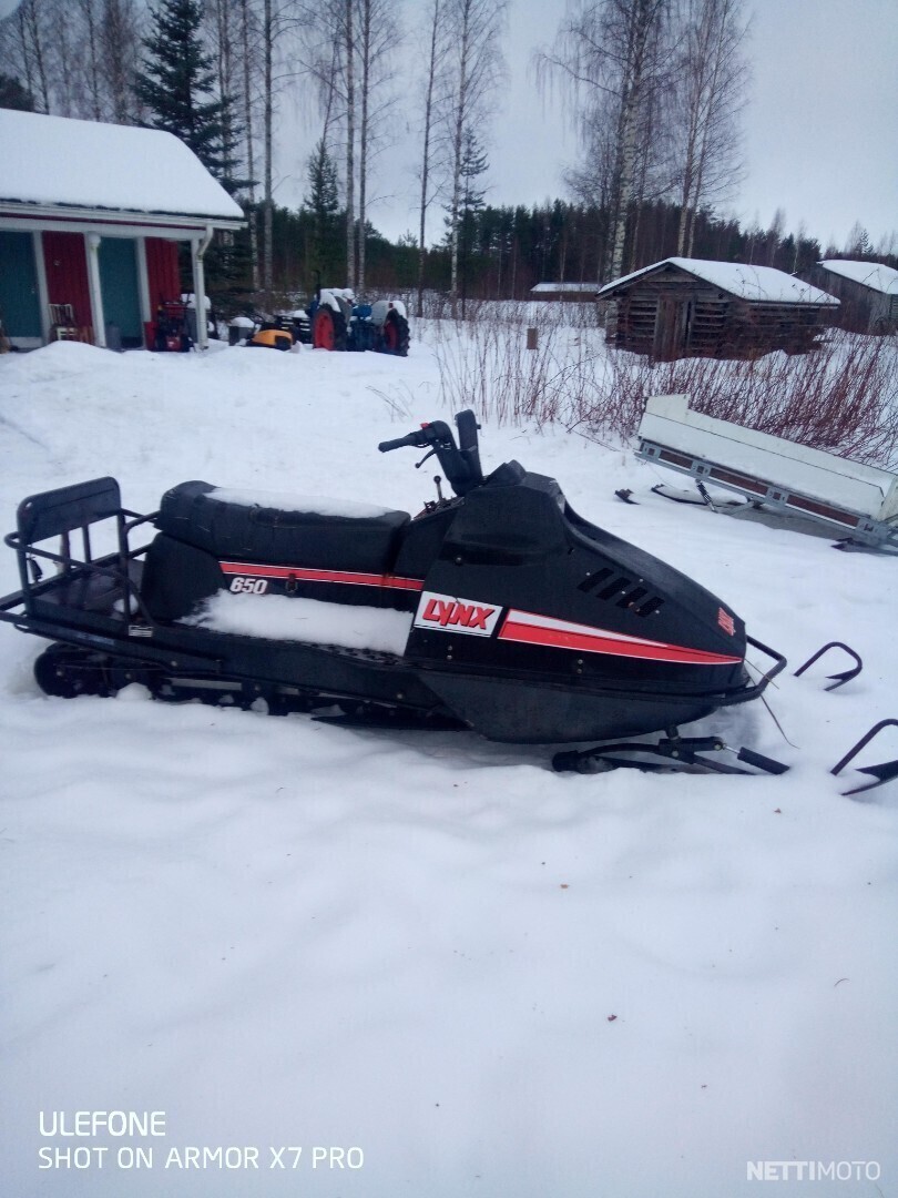 Lynx 650 500 cm³ 1990 - Kajaani - Moottorikelkka - Nettimoto