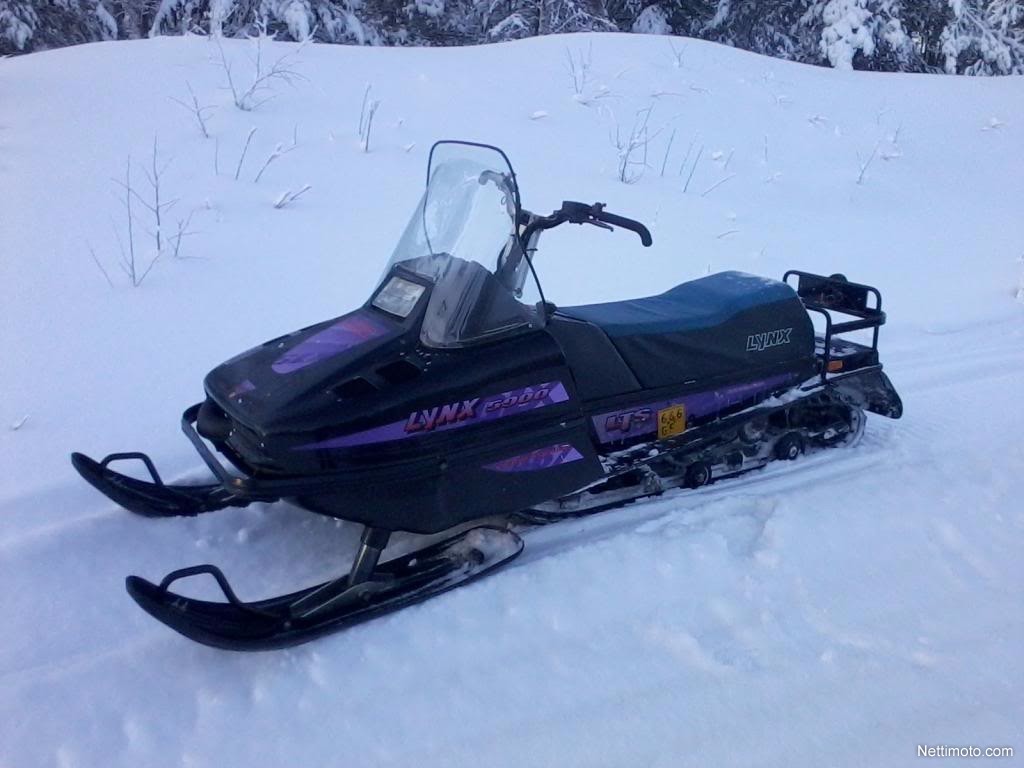 Lynx 5900 494 LCE myös vaihto 500 cm³ 1995 - Forssa - Snow Mobile ...