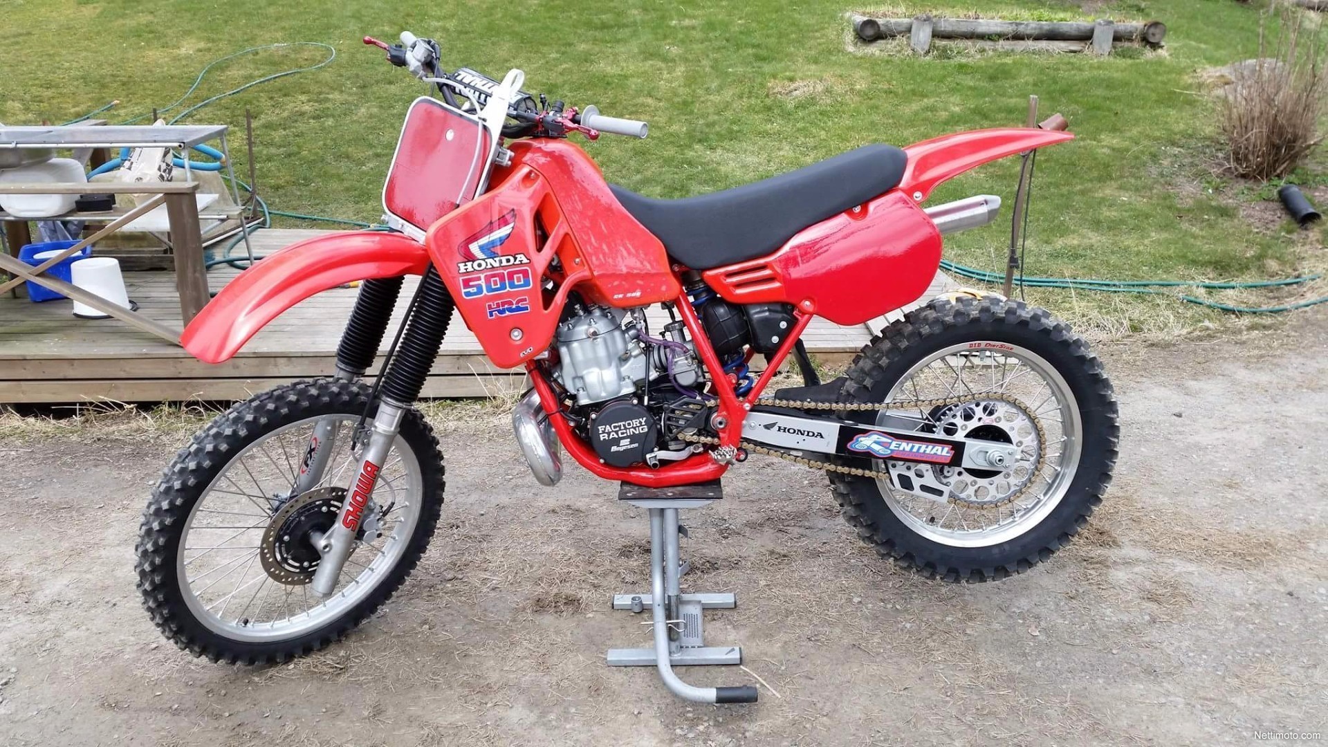 Honda CR Cr 500 500 cm³ 1985 Lahti Moottoripyörä