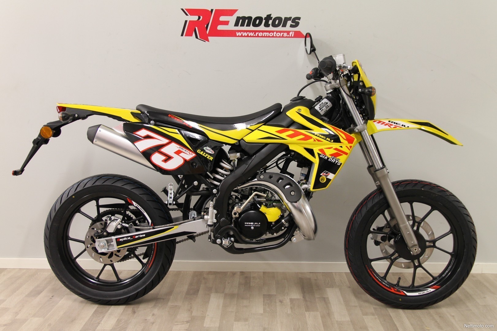 Rieju MRT 50 Motard 2018 Six Days Replica NETTO Hintaan 50 Cm³ 2018 ...