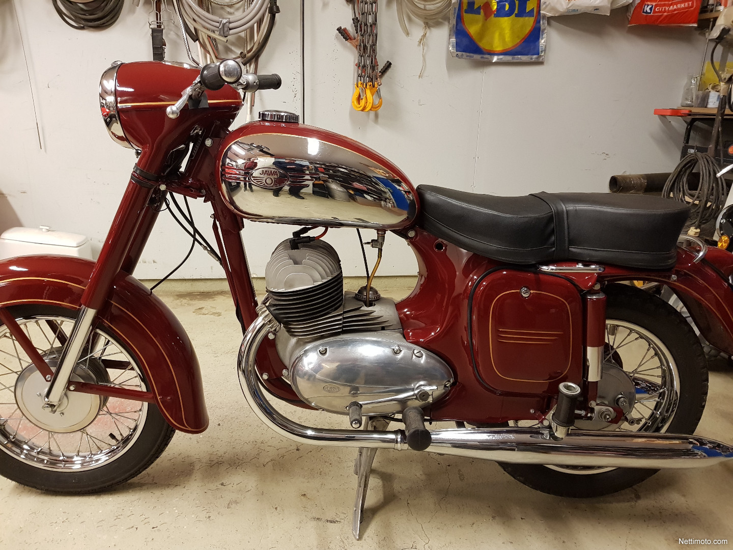 Jawa 350 Ohc 350 Cm³ 1961 Jokioinen Moottoripyörä Nettimoto