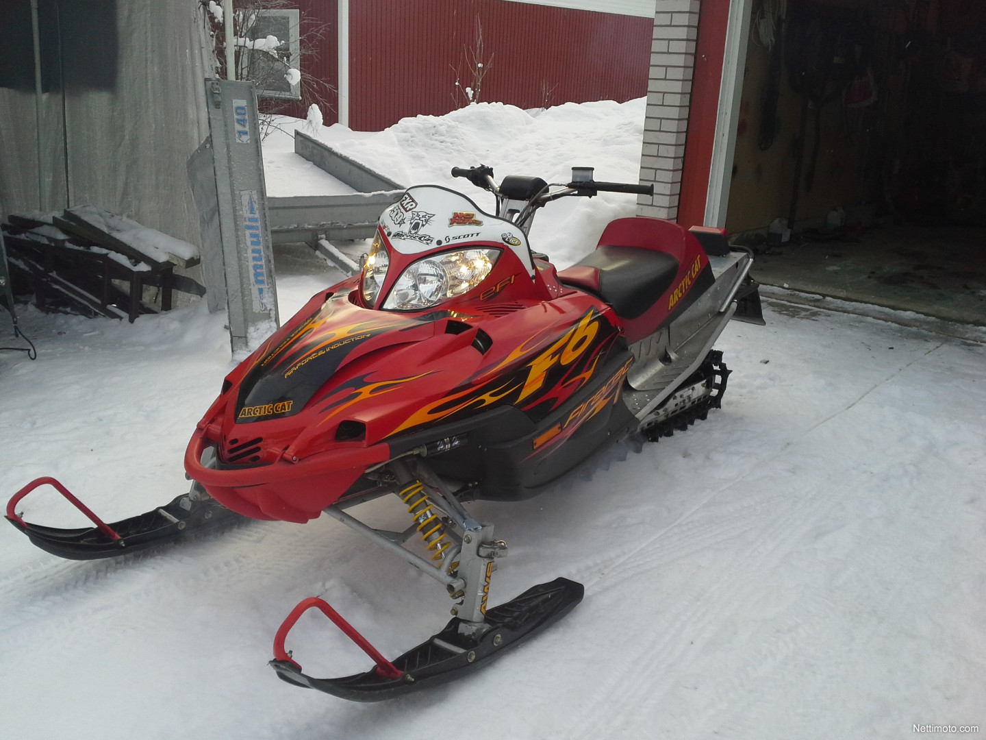 Arctic Cat F6 Sno Pro Firecat EFI vaihto autoon 600 cm³ 2004 - Kuusamo ...