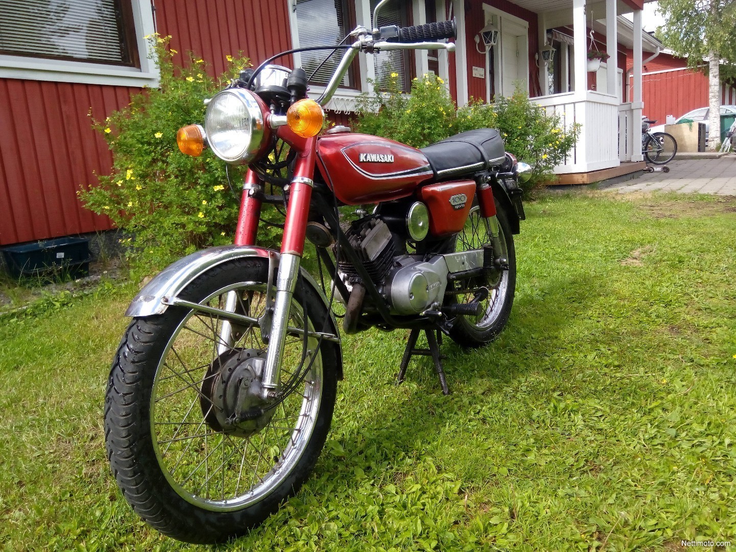 Kawasaki Sports 100 100 cm³ 1979 - Rovaniemi - Moottoripyörä - Nettimoto