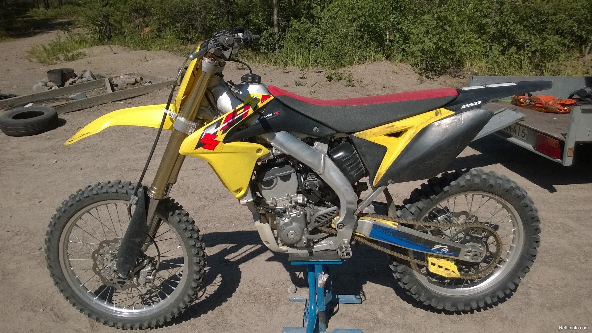 Suzuki rmz 250 вес