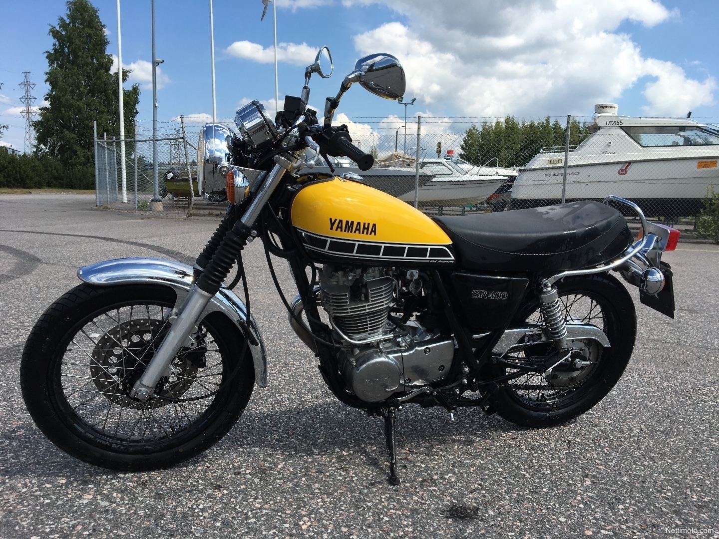Yamaha SR 400 60th Malli 400 Cm 2016 Vantaa Moottoripy r Nettimoto