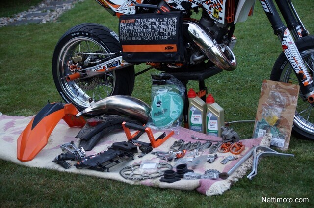 KTM 125 EXC 125 cm³ 2009 - Mustasaari - Moottoripyörä - Nettimoto