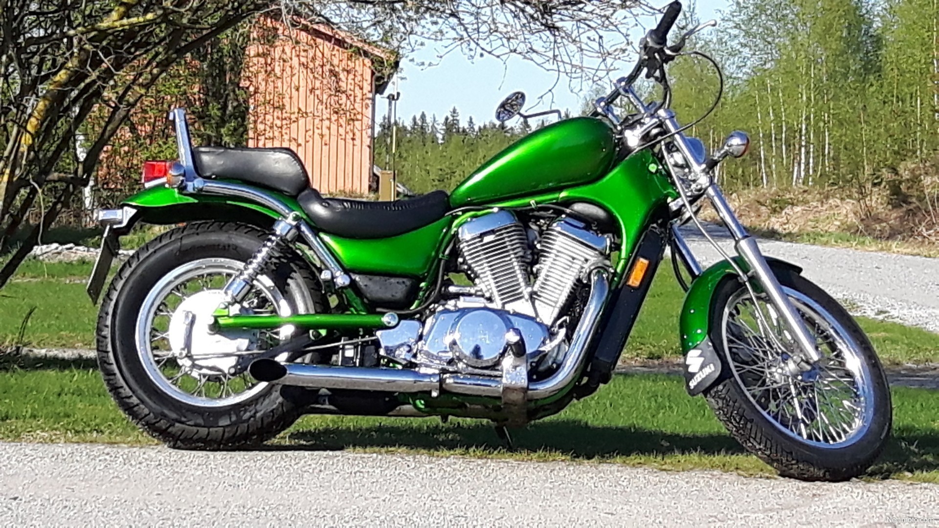 Suzuki Intruder candy vihreä 700 cm³ 1985 Ylivieska Moottoripyörä