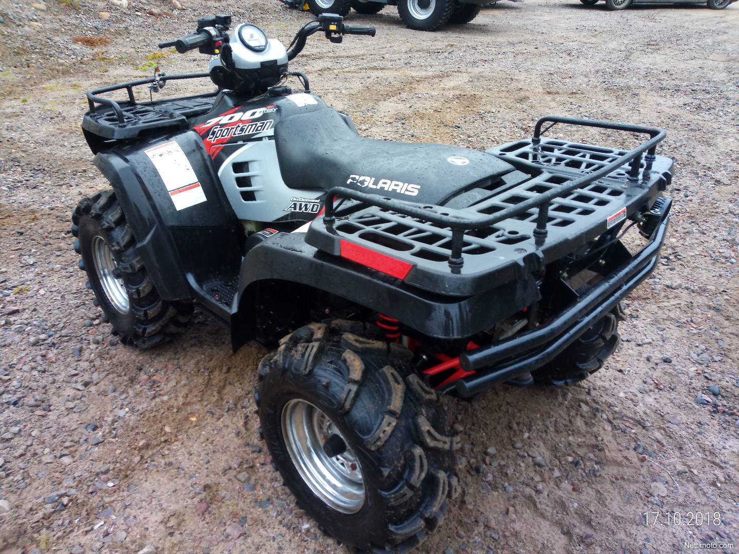 Polaris Sportsman 700 Twin EFi 4x4. Jänkärenkailla! 700 cm³ 2005