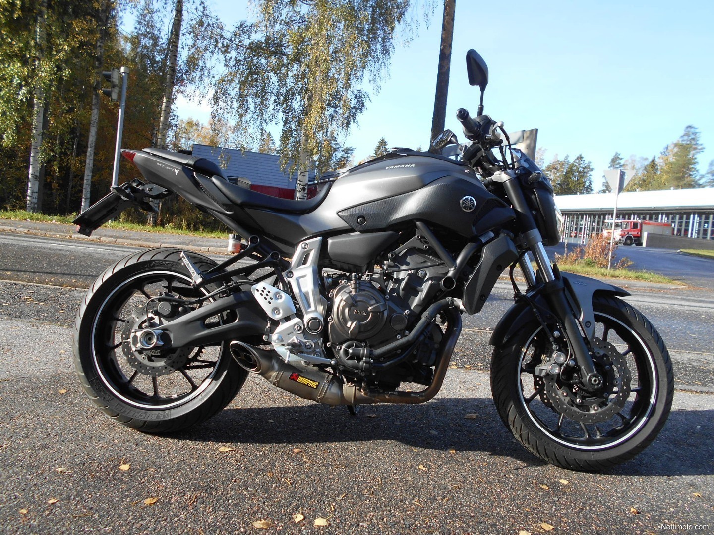 Yamaha mt 07 фото