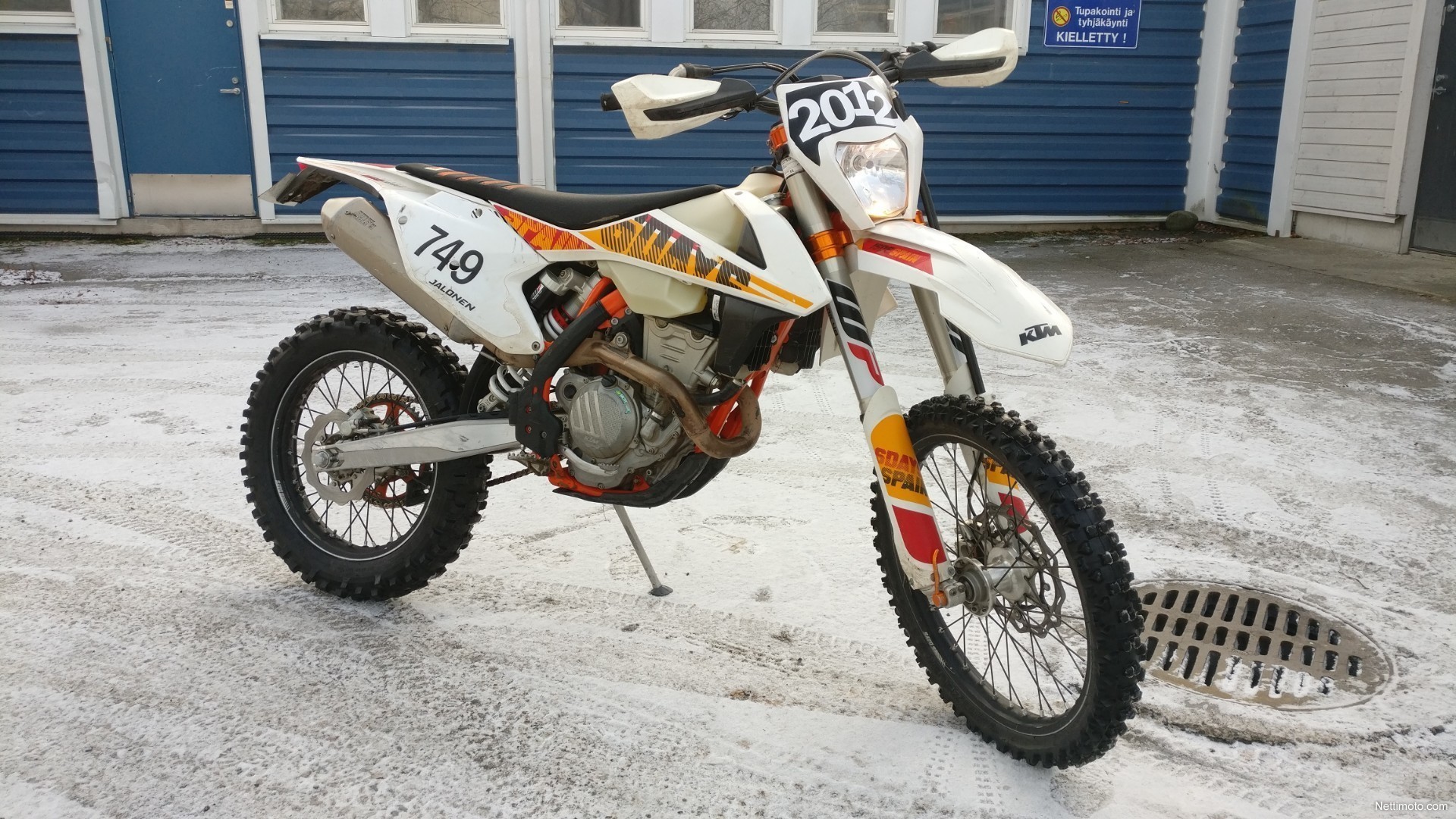 KTM 350 EXC-F Six Days valkokilpi 350 cm³ 2017 - Tampere ...