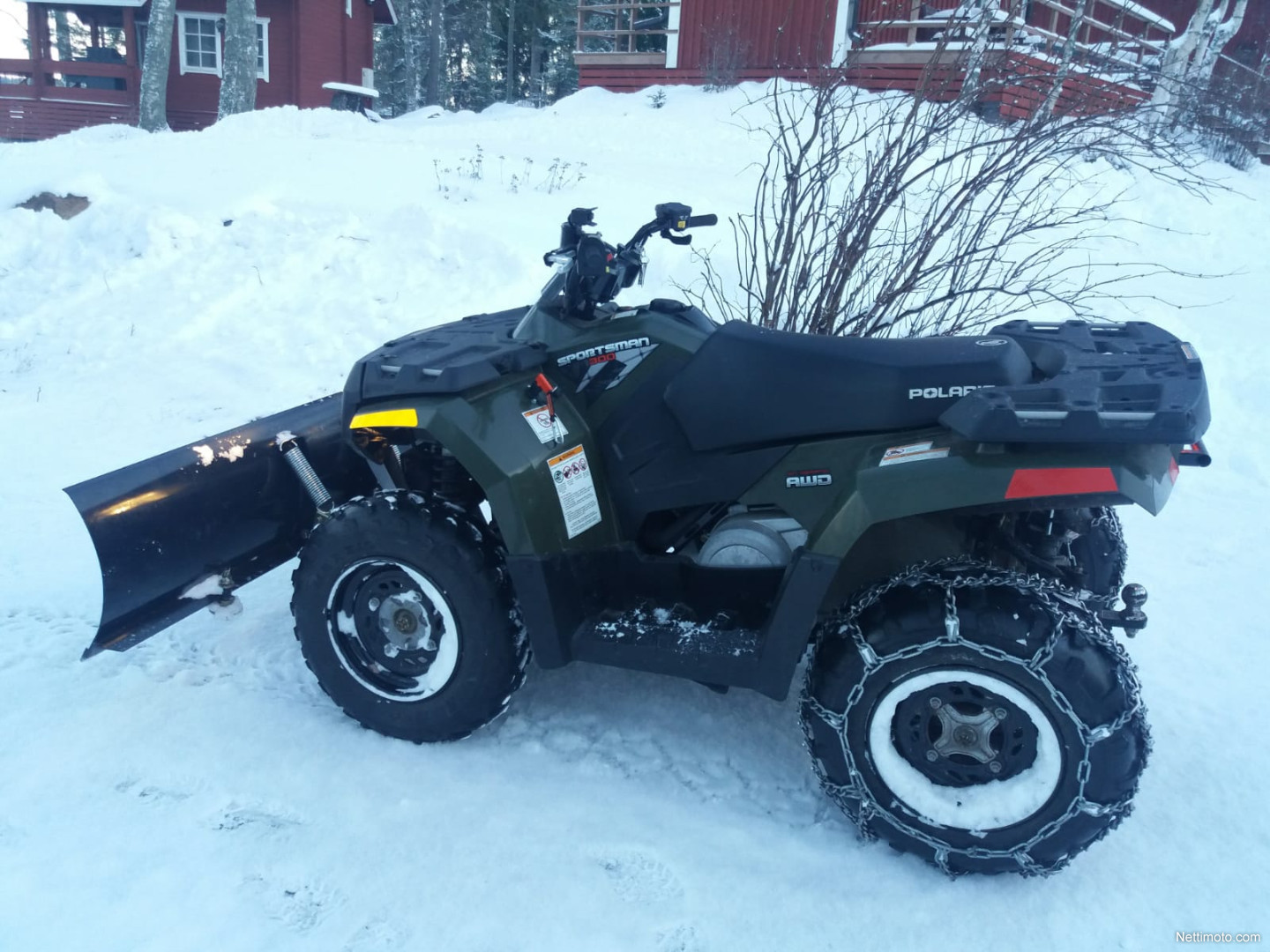 Polaris Sportsman 300 300 cm³ 2008 Pori Mönkijä Nettimoto