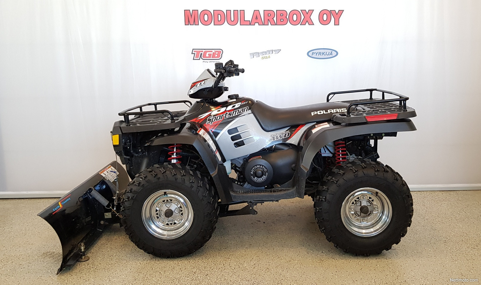 Polaris Sportsman 700 Twin EFi Lumilevy, Huippukuntoinen Käsiraha 0€