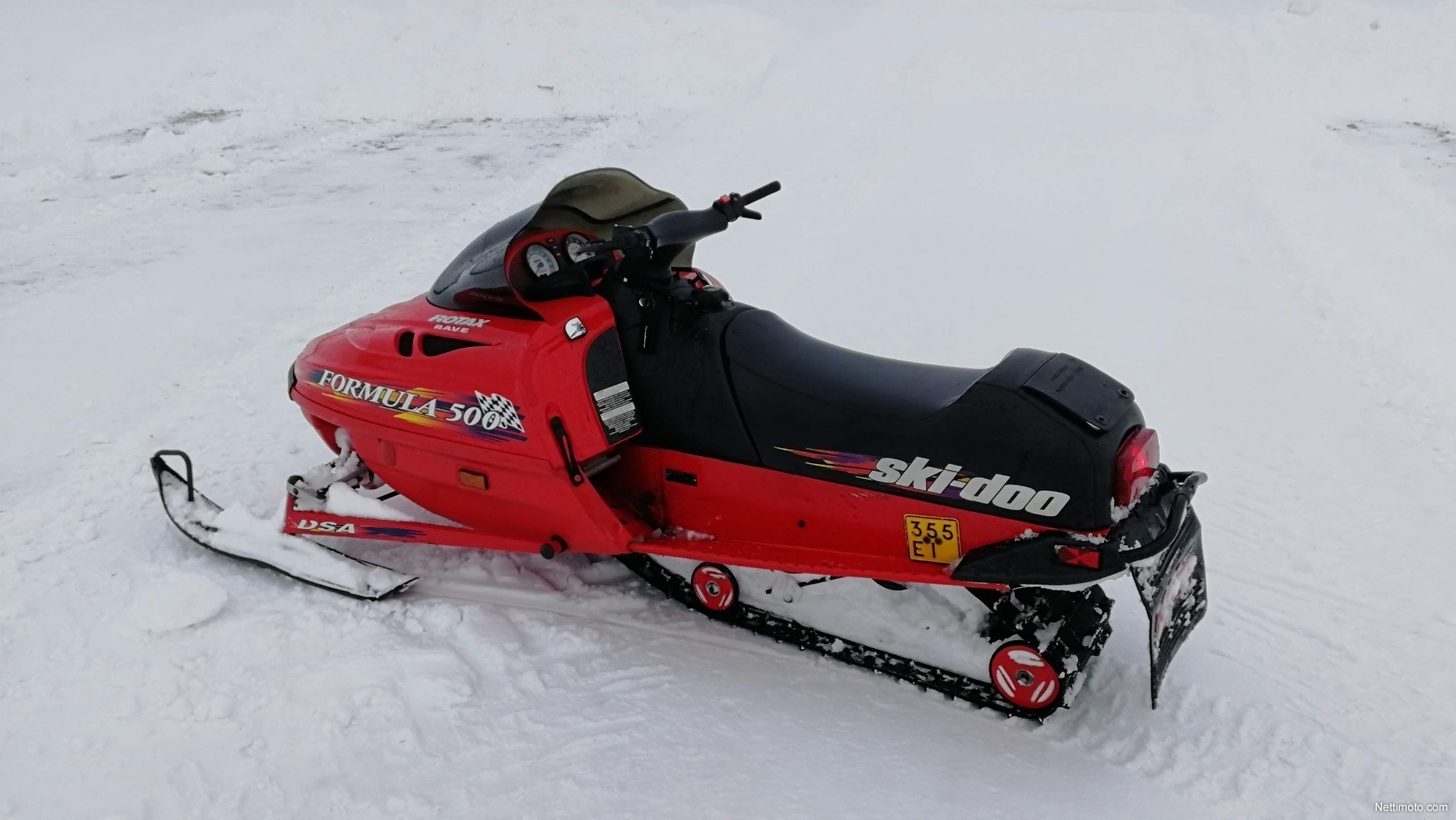 SkiDoo Formula 500 RAVE 500 cm³ 1998 Kauhava Moottorikelkka