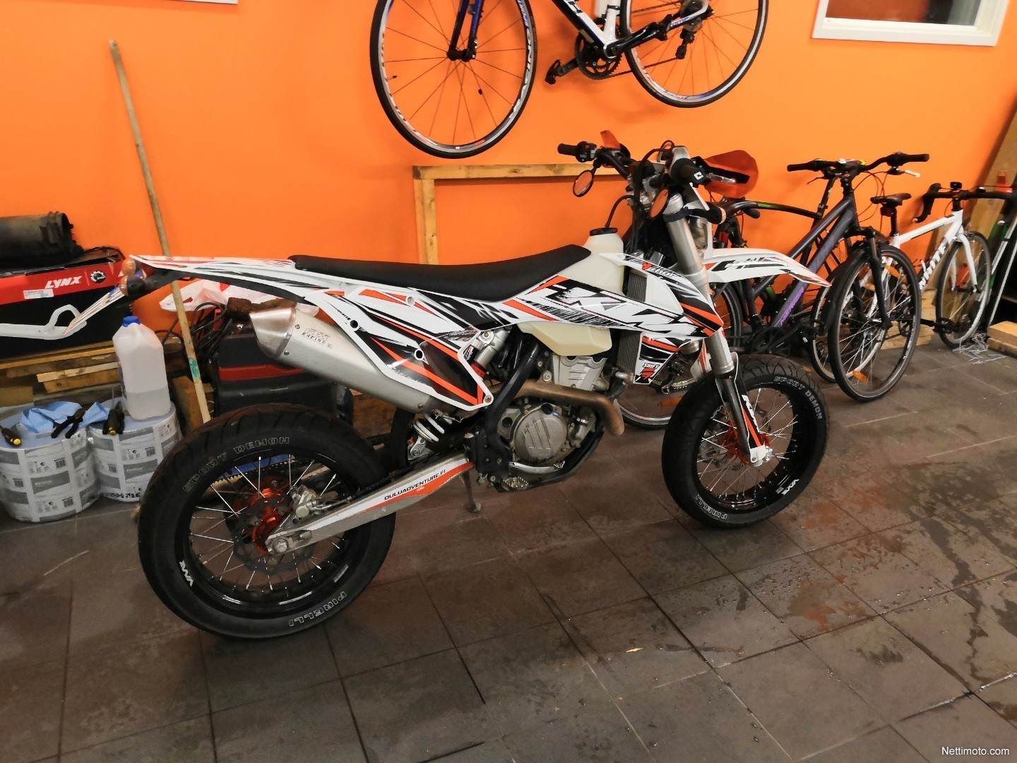 KTM 350 EXC-F VALKOKILPINEN 350 cm³ 2017 - Ii ...