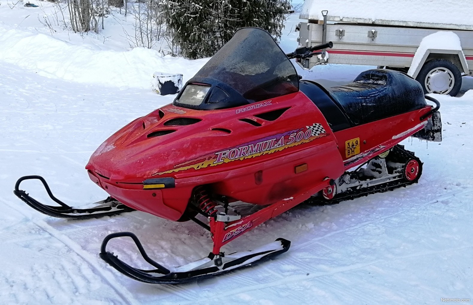 SkiDoo Formula 500 RAVE 500 cm³ 1997 Kauhajoki Moottorikelkka