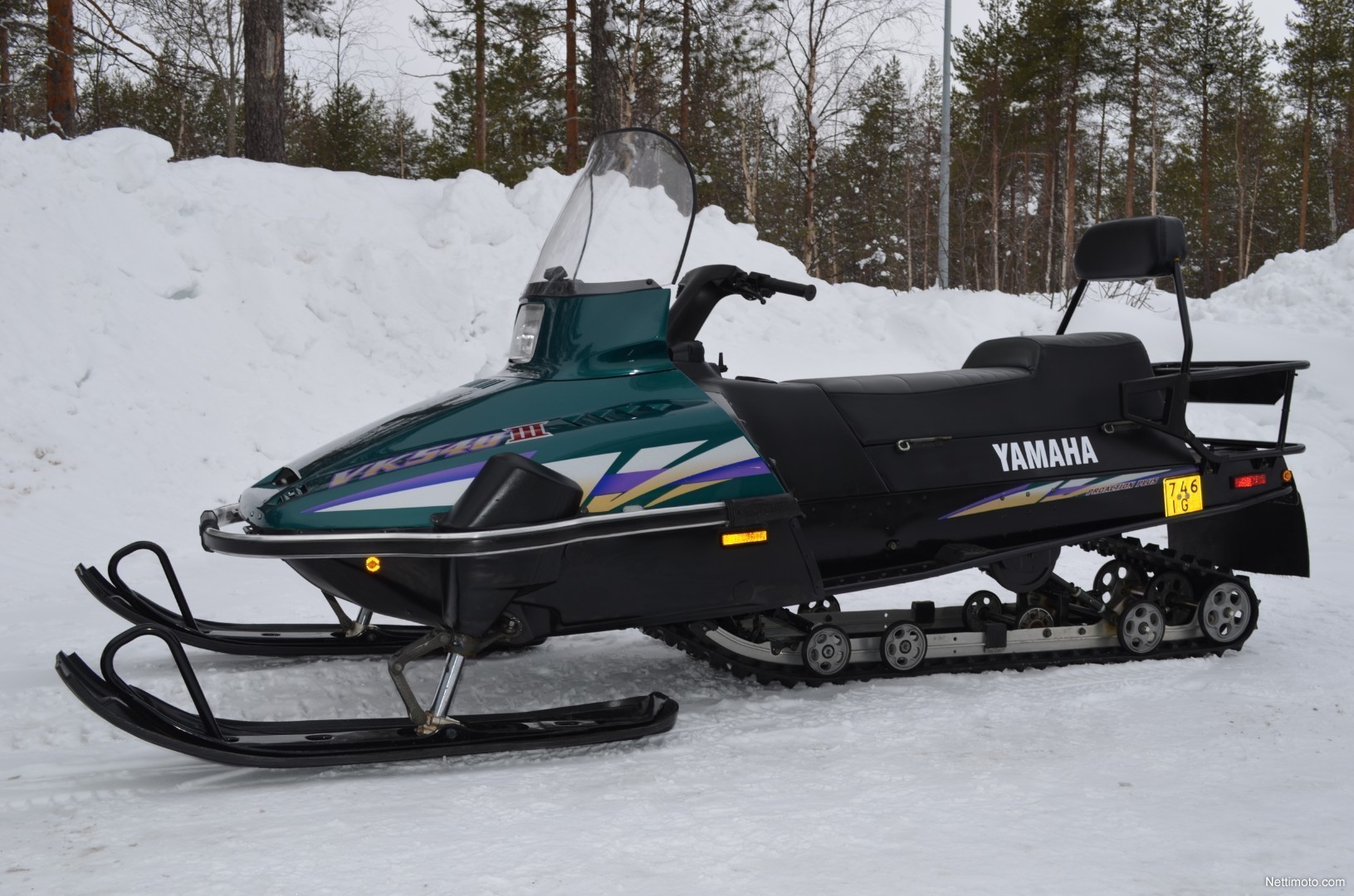 Yamaha Viking 540 III 550 cm³ 1999 - Kemijärvi - Moottorikelkka - Nettimoto