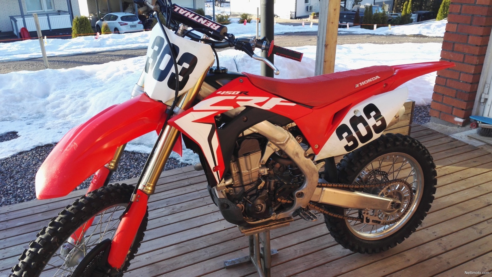 Honda crf 450 вес