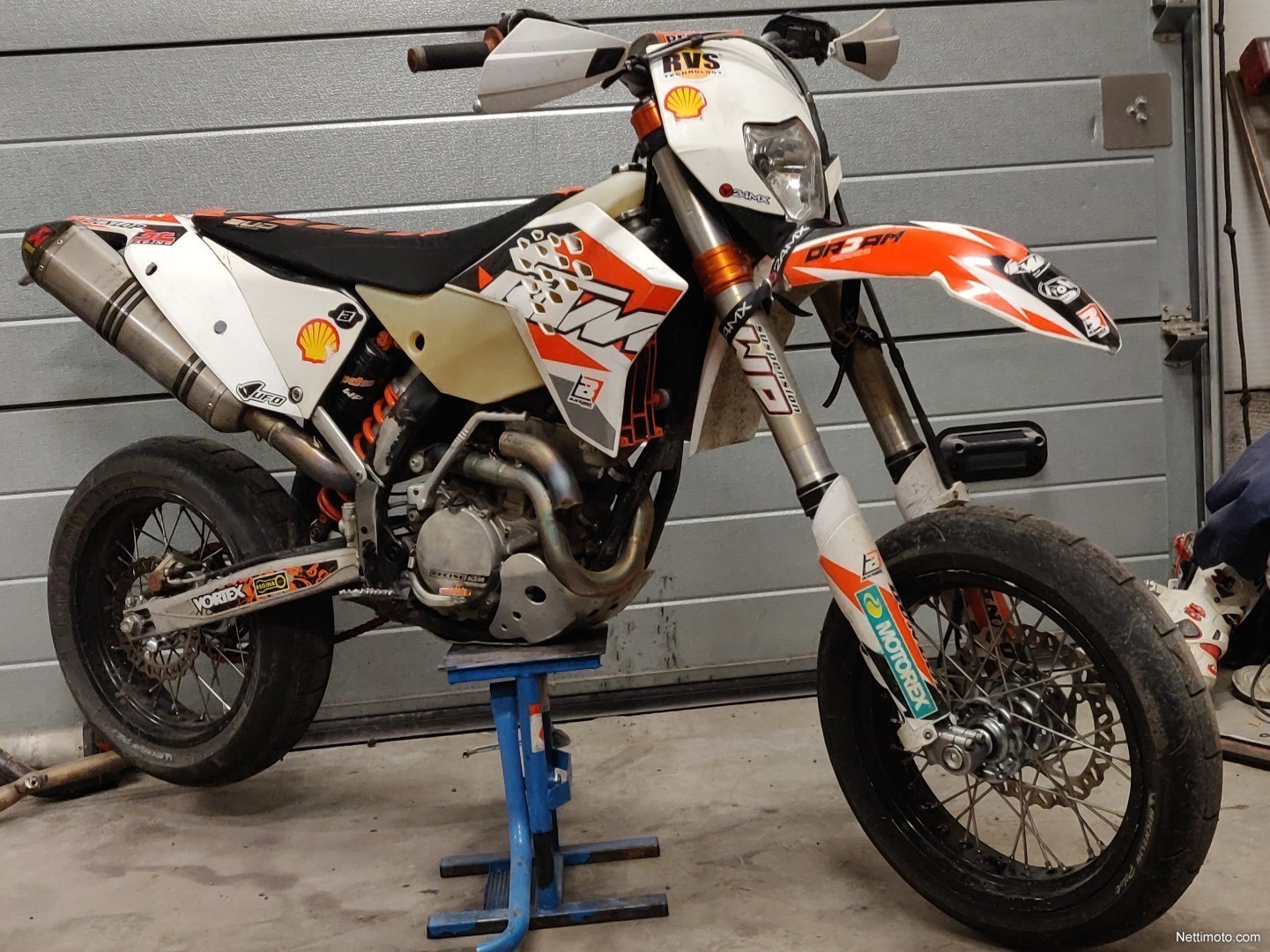 KTM 250 EXC-F 280, akrapovic, wp cone valve+pds trax 250 cm³ 2009 ...