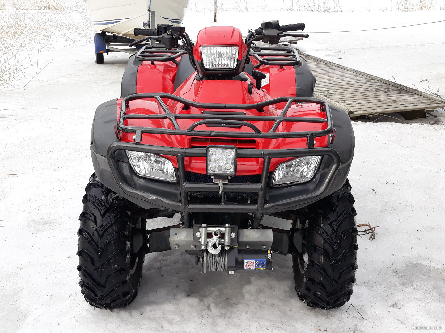 Honda Foreman TRX 500 FA. Varattu. 500 cm³ 2005 Helsinki Mönkijä