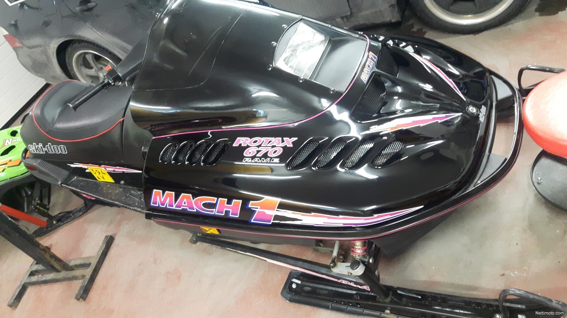 Ski-Doo Mach 1 Rotax 670 680 cm³ 1995 - Keminmaa - Moottorikelkka