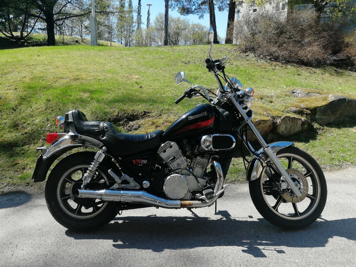 kawasaki vulcan 750 chopper