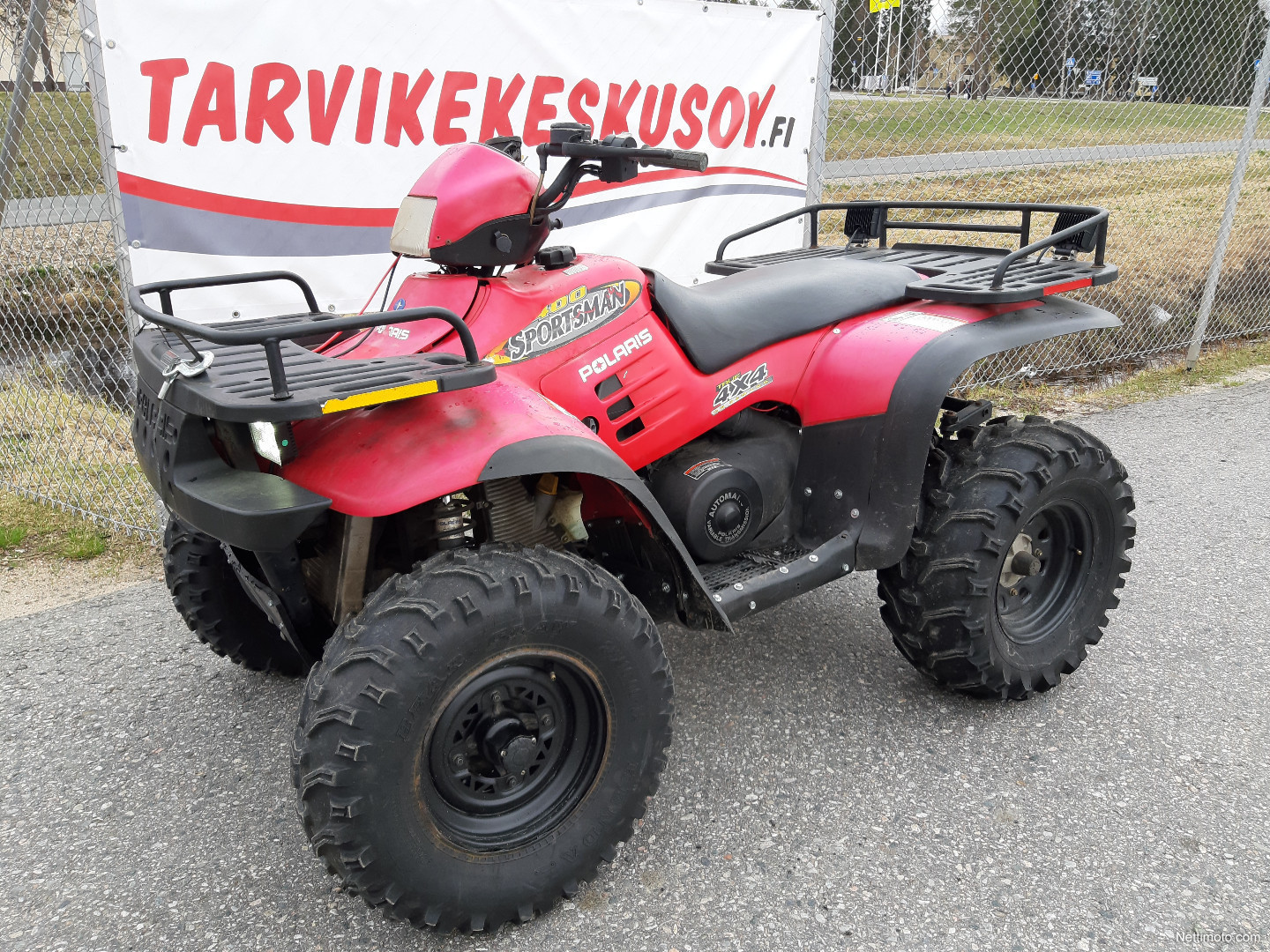 Polaris Sportsman 400 4x4 Jänkärenkaat Rahoitus/vaihto 400 cm³ 2004 ...