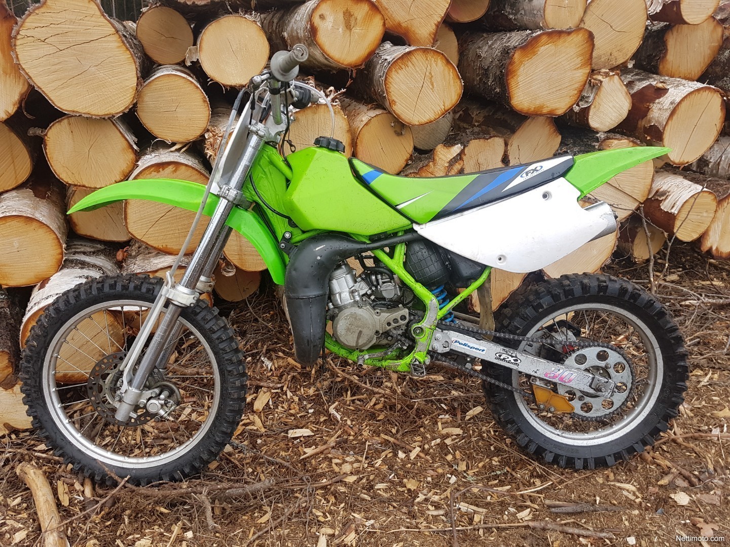 Kawasaki KX 80 80 cm³ 1994 - Harjavalta - Moottoripyörä - Nettimoto