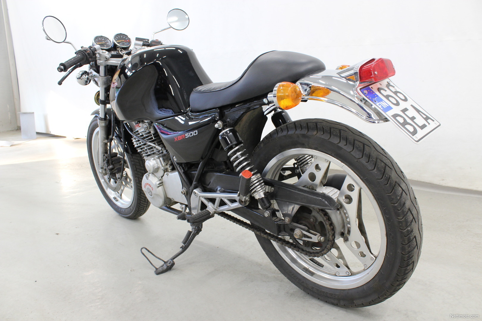 Honda XBR 500 Cafe Racer - Hieno Retropyörä! 500 cm³ 1986 ...